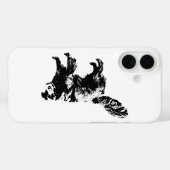 Coques Case-Mate iPhone Veille nocturne, Coeur jouant (Verso (horizontal))