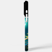 Coques Case-Mate iPhone Veillée lunaire de l'aigle (Verso / Gauche)