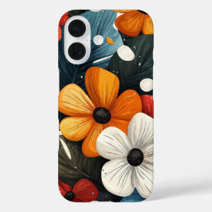 Coques iPhone 16 Veines du coucher de soleil