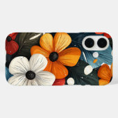 Coques Case-Mate iPhone Veines du coucher de soleil (Verso (horizontal))