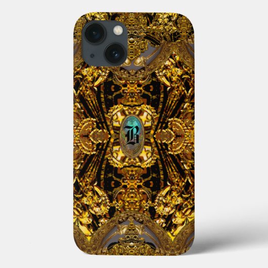 Coques Case-Mate iPhone Velgeorge Romantic Élégant Monogramme (Verso)