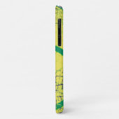 Coques Case-Mate iPhone vélo circulaire vert (Dos/Gauche)