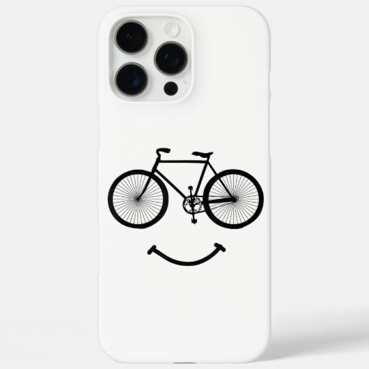 Coques Case-Mate iPhone Vélo et sourire T-shirt Tee - shirt de vélo Blac (Verso)
