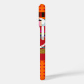 Coques Case-Mate iPhone Vélo, rayures et initiale personnalisée (Verso / Gauche)