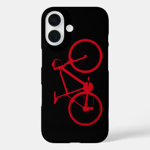 Coques iPhone 16 vélo rouge, vélo