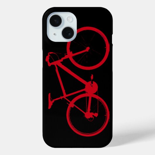 Coques Case-Mate iPhone vélo rouge, vélo (Verso)