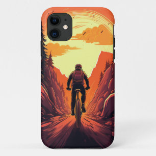 Case-Mate iPhone Case Vélo tout terrain Vintage VTT Downhill Cyclisme