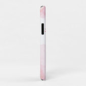 Coques Case-Mate iPhone Vélos à fleurs roses modernes (Dos/Droite)
