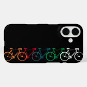 Coques Case-Mate iPhone Vélos de différentes couleurs (Verso (horizontal))
