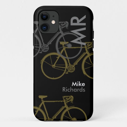 Coques Case-Mate iPhone vélos de nom (Dos)