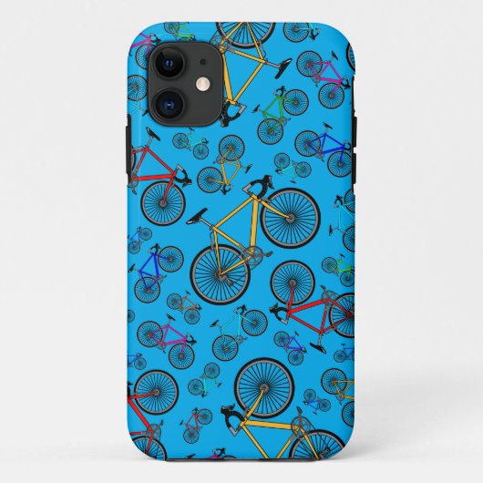 Coques Case-Mate iPhone Vélos de route bleu ciel (Dos)