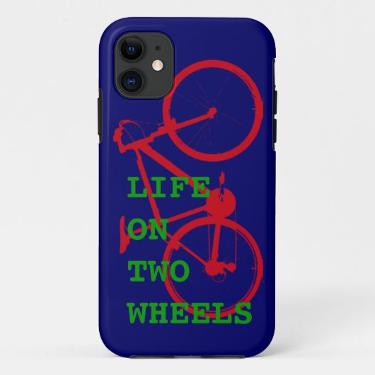 Coques Case-Mate iPhone vélos - la vie sur deux roues (Dos)