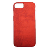 COQUES Case-Mate iPhone VELOURS ROUGE ÉCRASÉ (Dos)