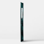 Coques Case-Mate iPhone Velvet Green : Élégance textile malachite (Verso / Gauche)