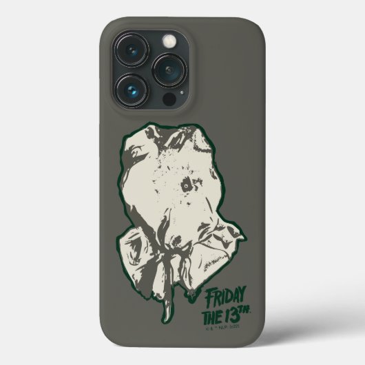 Coques Case-Mate iPhone Vendredi 13 | Jason Voorhees Burlap Sack (Verso)