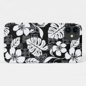 COQUES Case-Mate iPhone VENDREDI ALOHA (NOIR & GRIS) (Dos (Horizontal))