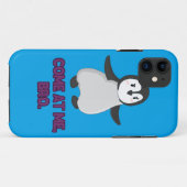 Coques Case-Mate iPhone Venez à moi, pingouin de Bro (Dos (Horizontal))