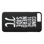 Coques Case-Mate iPhone Venez au côté nerd (Dos (Horizontal))