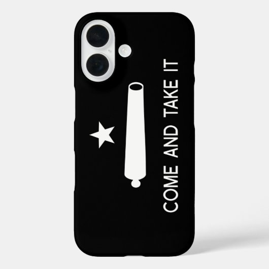 Coques Case-Mate iPhone Venez et prenez le drapeau ~ Texas (Verso)