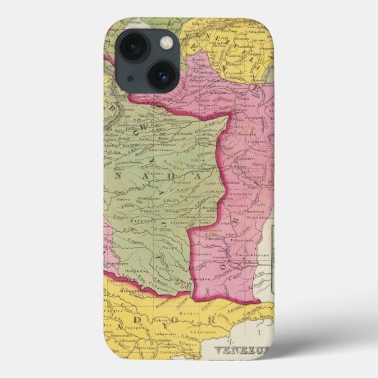 Coques Case-Mate iPhone Venezuela, New Grenada & Equateur (Verso)