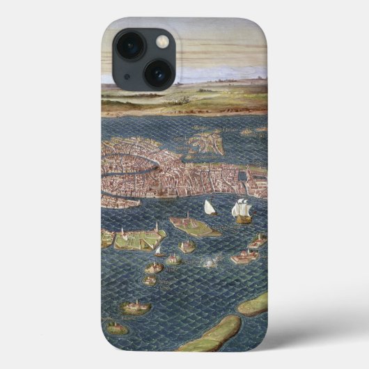 COQUES Case-Mate iPhone VENICE : MAP, 16TH CENTURY (Verso)