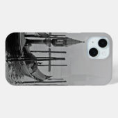 Coques Case-Mate iPhone Venise noire et blanche Italie Voyage (Verso (horizontal))