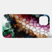 Coques Case-Mate iPhone Vent foncé centré sur le cube (Verso (horizontal))