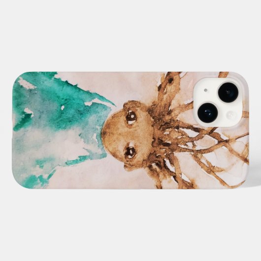 Coques Case-Mate iPhone Vent temps mignon bébé (Verso (horizontal))