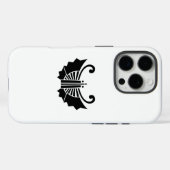 Coques Case-Mate iPhone Ventilateurs en forme de papillon (Kocho) (Verso (horizontal))