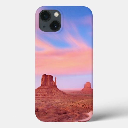 Coques Case-Mate iPhone Vents forts sur la vallée du désert (Verso)