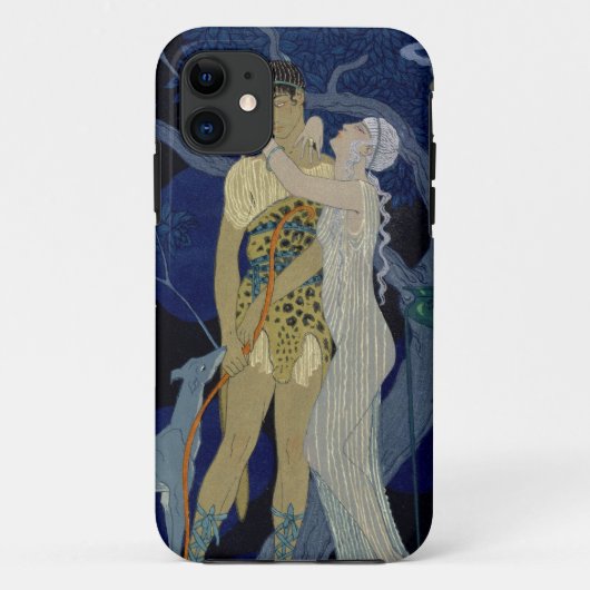 Coques Case-Mate iPhone Vénus et Adonis (litho de couleur) (Dos)