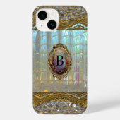 Coques Case-Mate iPhone Veraspece Sweet Baroque Monogramme (Verso)