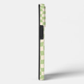 Coques Case-Mate iPhone Vérificateur averti Wavy esthétique Sage vert (Verso / Droite)