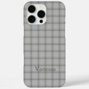 Coques iPhone 16 Pro Max Vérificateur de couleur préférée de carrés gonflés