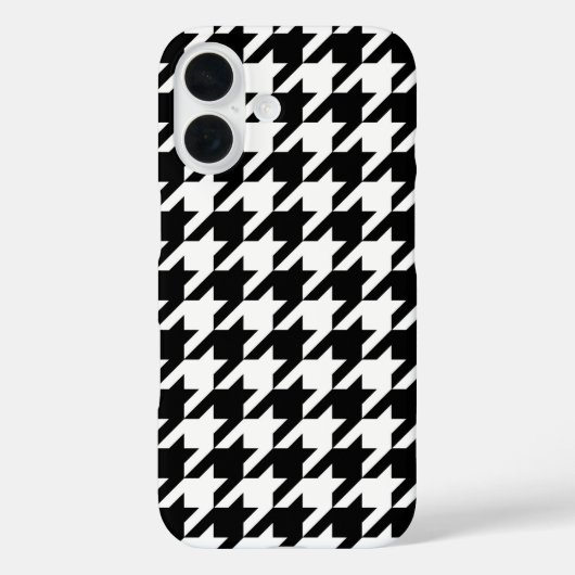 Coques Case-Mate iPhone Vérification de la position de base en noir et bla (Verso)