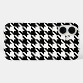 Coques Case-Mate iPhone Vérification de la position de base en noir et bla (Verso (horizontal))