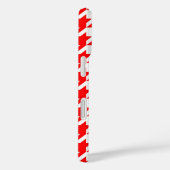 Coques Case-Mate iPhone Vérification de la position de base rouge et blanc (Verso / Droite)