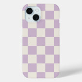 Coques Case-Mate iPhone Vérification rétro Lilac (Verso)