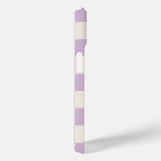 Coques Case-Mate iPhone Vérification rétro Lilac (Verso / Droite)