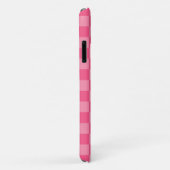 Coques Case-Mate iPhone Vérification rose (Dos/Droite)