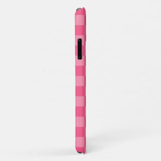 Coques Case-Mate iPhone Vérification rose (Dos/Droite)
