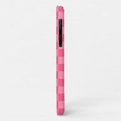 Coques Case-Mate iPhone Vérification rose (Dos/Gauche)