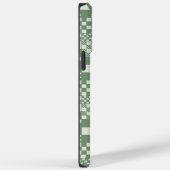 Coques Case-Mate iPhone Vérifié, Chèques en vert (Verso / Droite)