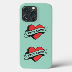 Case-Mate iPhone Case Véritable amour Tatouage Coeur Design romantique