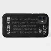 Coques Case-Mate iPhone Véritable cas de l'iPhone 5 de 3h16 de John de (Dos (Horizontal))