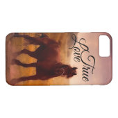 Coques Case-Mate iPhone Véritable Cheval d'Amour (Dos (Horizontal))