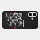 Coques Case-Mate iPhone Vérité conçue pour vous (Verso (horizontal))