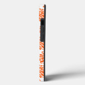 Coques Case-Mate iPhone Vermillion Elegant Damask (Verso / Gauche)