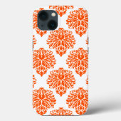 Coques Case-Mate iPhone Vermillion Elegant Damask (Verso)