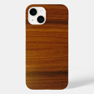 Coque Pour iPhone 14 vernis en bois